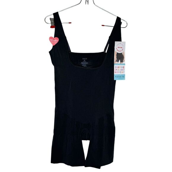 Spanx Womens Body Suit Shaping Open Bust Stretchy Sleeveless Square Neck 3XL NWT - Picture 1 of 10